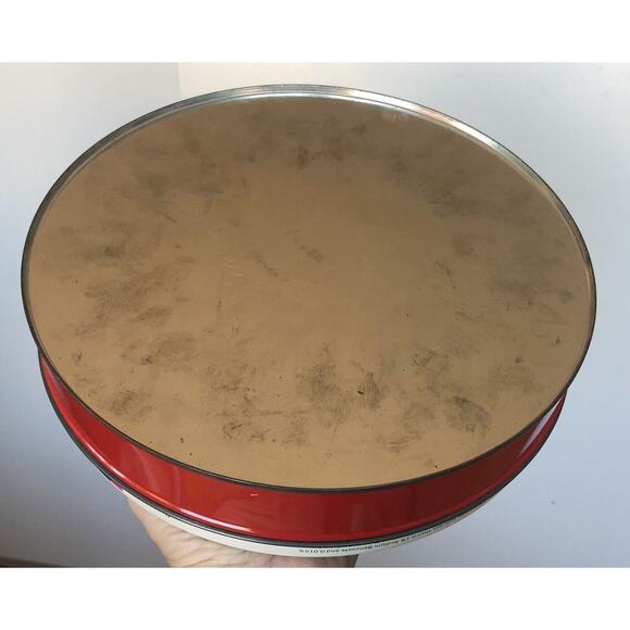 Vintage Brach’s Comtessa Chocolates Candy Gift Tin Red Rose Lace Doily Romantic - Picture 6 of 16